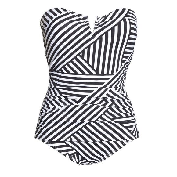 New. Tommy Bahama Stripe swimsuit. Size 14. MSRP $149 - Picture 5 of 9